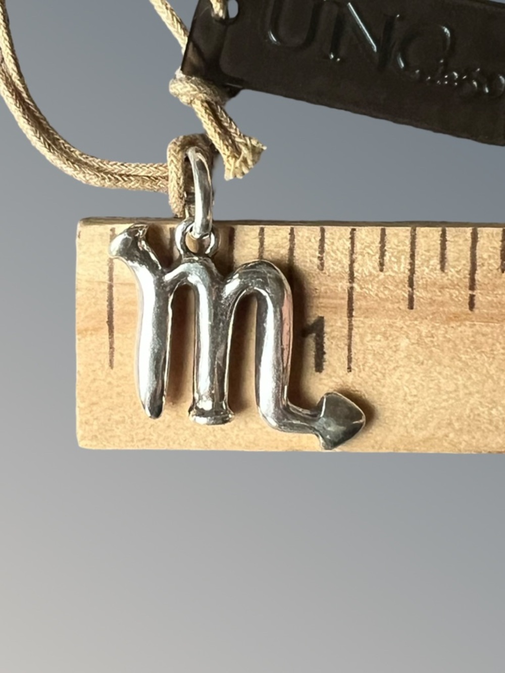 Scorpio Sterling Silver-Plated Charm by UNO de 50 - Picture 3 of 3